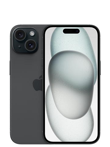 iPhone 15 — מבט קדמי