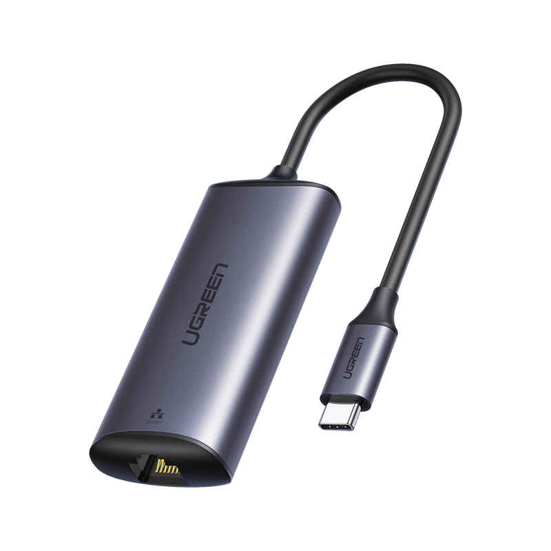 מתאם USB-C to RJ45 2.5G Ethernet Adapter (Space