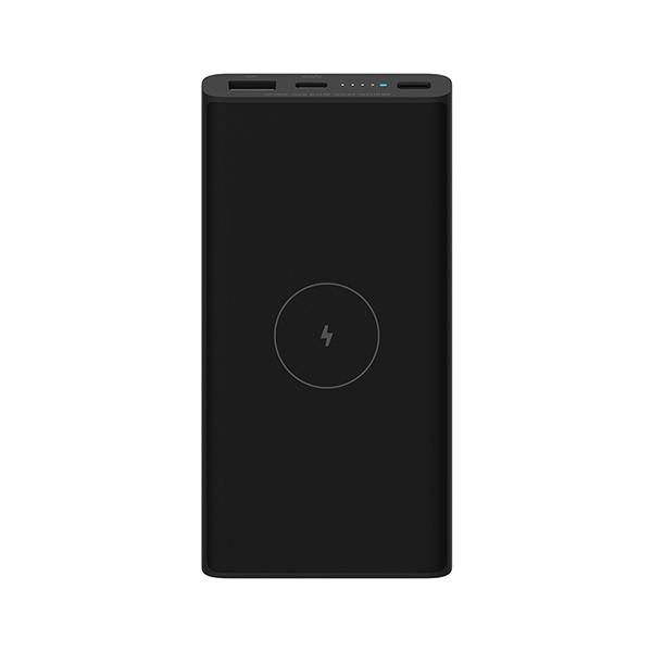 סוללת גיבוי דגם Xiaomi 10W Wireless Power Bank 10000mAh — מבט קדמי