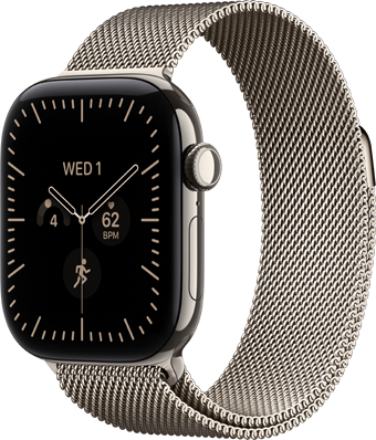 שעון חכם Apple Watch Series 12 eSim 42mm — מבט קדמי